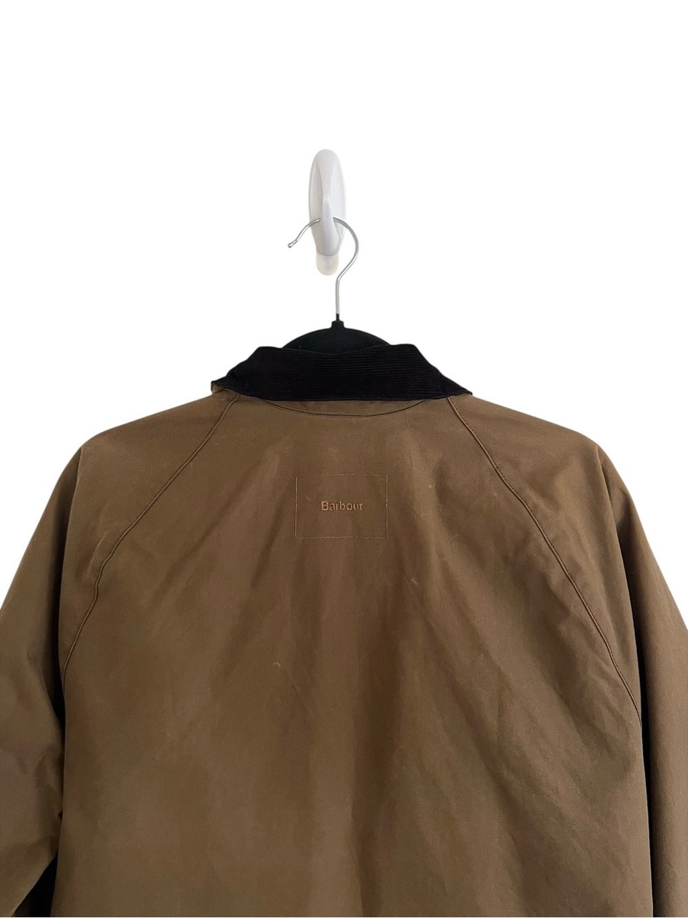 Barbour by ALEXACHUNG Tan Brown Edith Waxed Jacket US 6 - Picture 9 of 16